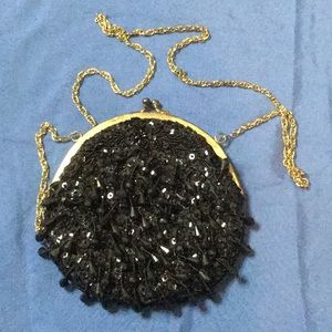 Wonderful vintage fringe beaded bag